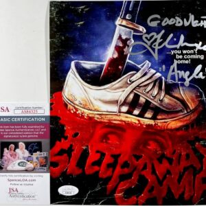 Felissa Rose Signed Sleepaway Camp 8x10 Mini Movie Poster F Autograph JSA COA