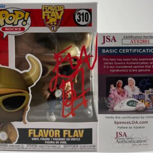 Flavor Flav Signed Funko POP! Vinyl #310 A Autograph Public Enemy JSA COA