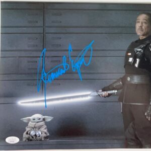 Giancarlo Esposito Signed Star Wars Mandalorian Moff Gideon 11x14 Photo JSA COA