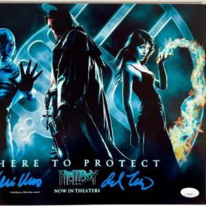 Guillermo del Toro Signed Hellboy 11x14 Photo Authentic Autograph JSA COA
