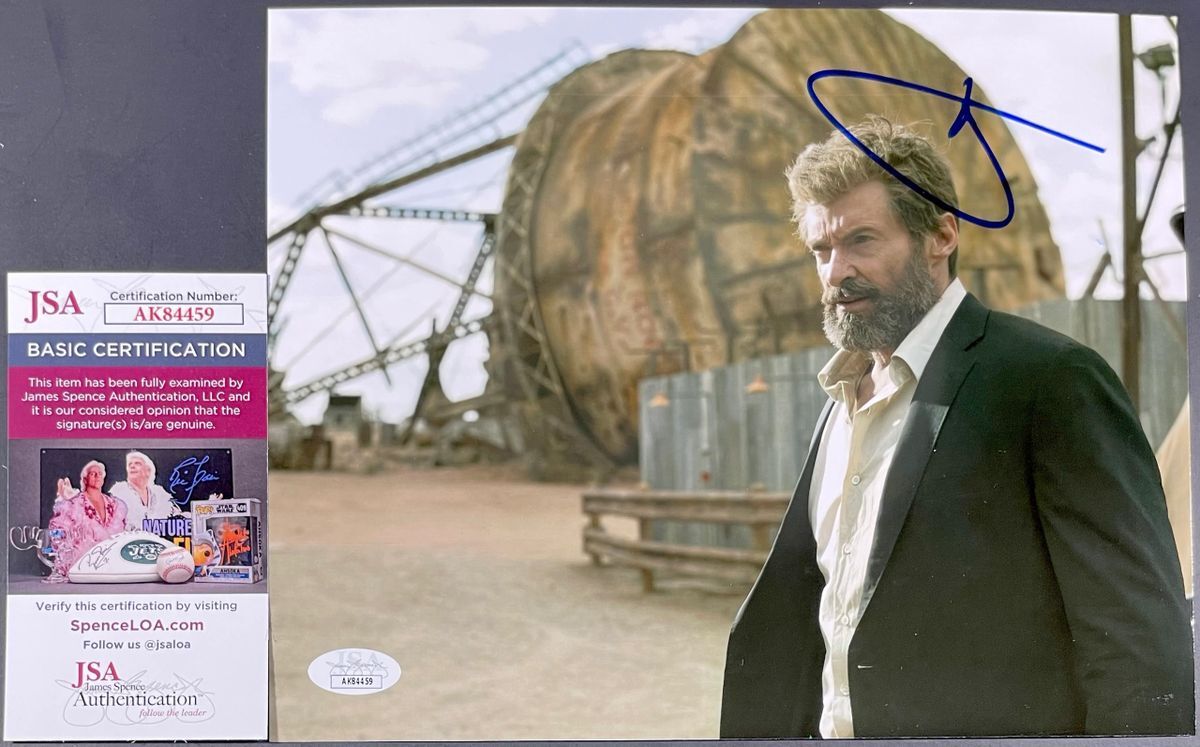 Hugh Jackman Signed Logan Wolverine 8x10 Photo B Autograph X-Men JSA COA
