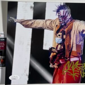 IMPACT Wrestling Crazzy Steve Signed Spotlight 8x10 Photo B Autograph JSA COA
