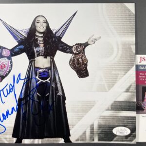 IMPACT Wrestling Knockout Deonna Purrazzo Signed Spotlight 8x10 Photo H JSA COA