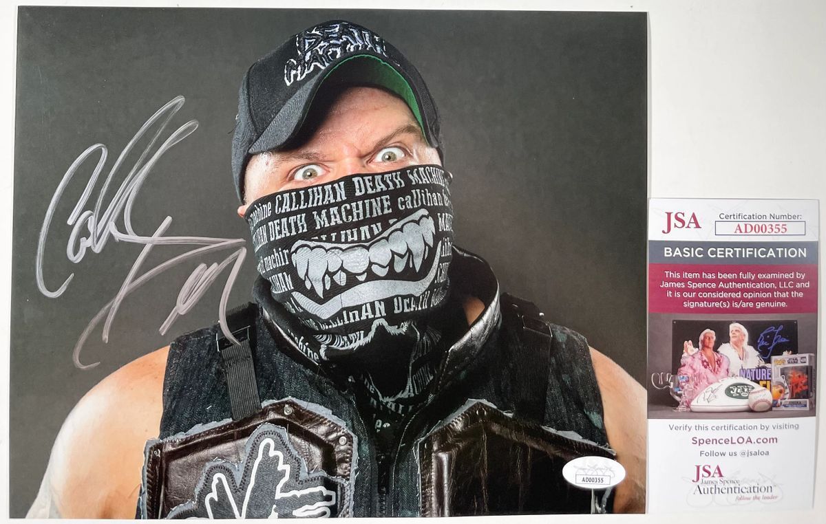 IMPACT Wrestling Sami Callihan Signed 8x10 Photo C Autograph WWE TNA JSA COA