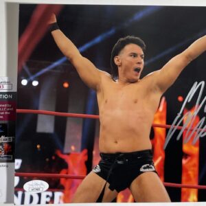 IMPACT Wrestling Speedball Mike Bailey Signed 8x10 Photo E Autograph JSA COA
