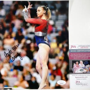 Jade Carey Signed 8x10 Photo Autograph Tokyo Olympics Gold Medal Gymnast JSA COA
