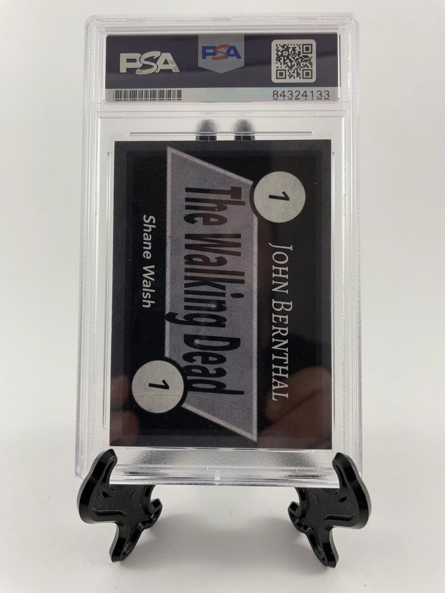 Jon Bernthal Signed The Walking Dead Shane Custom Card PSA/DNA Encapsulated - Image 2
