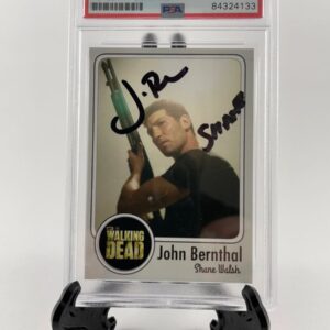 Jon Bernthal Signed The Walking Dead Shane Custom Card PSA/DNA Encapsulated