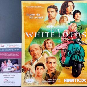Jon Gries Signed The White Lotus 8x10 Mini Poster Photo Autograph HBO JSA COA
