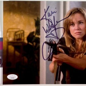 Kari Kennell Whitman Signed Chained Heat 2 8x10 Photo Autograph JSA COA
