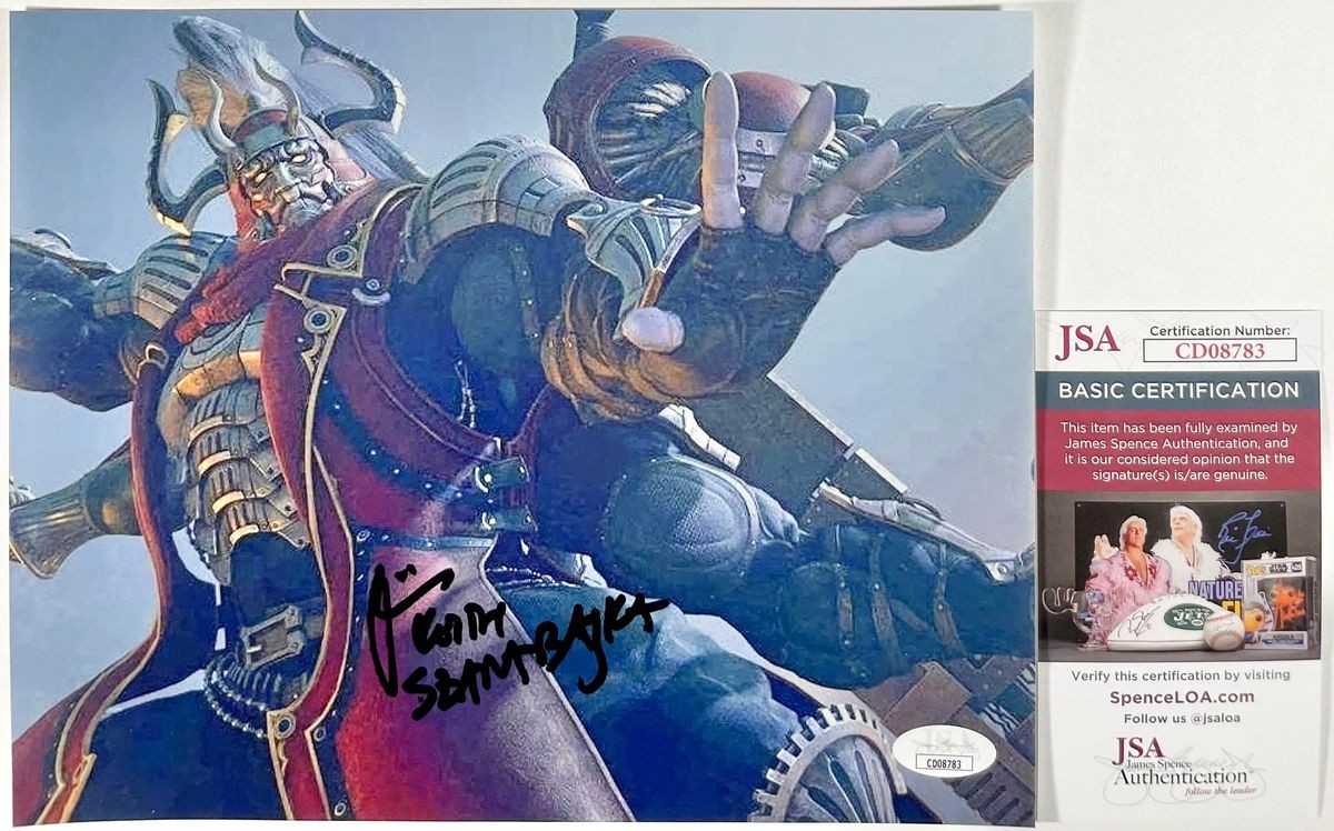 Keith Szarabajka Signed Final Fantasy VII Rebirth 8x10 Photo Autograph JSA COA