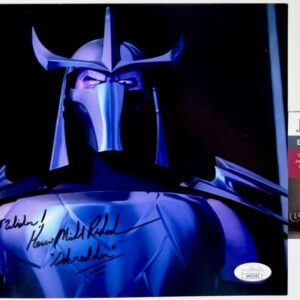 Kevin Michael Richardson Signed TMNT Shredder 8x10 Photo Autograph JSA COA