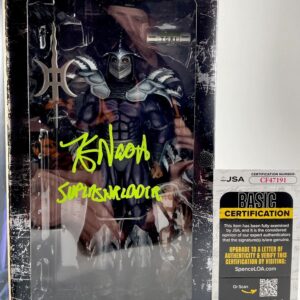 Kevin Nash Signed TMNT Super Shredder NECA Figure Secret Of The Ooze JSA COA