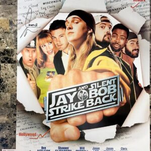 Kevin Smith Jason Mewes Signed Jay & Silent Bob Strike Back 27x40 Poster JSA COA