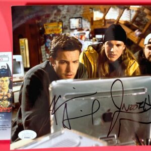 Kevin Smith & Jason Mewes Signed Jay & Silent Bob Strike Back 8x10 Photo JSA COA