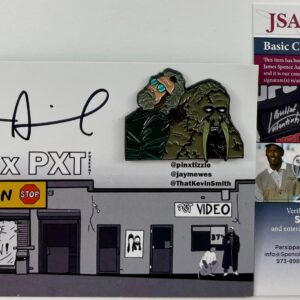 Kevin Smith Signed Pin Stop Drop 1 Tusk Limited Edition Collectible Pin JSA COA