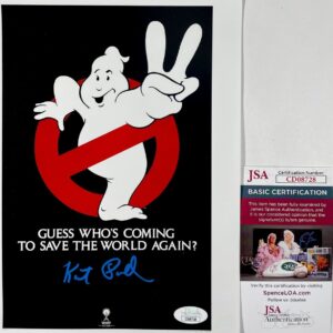 Kurt Fuller Signed Ghostbusters II 8x10 Mini Movie Poster A Autograph JSA COA
