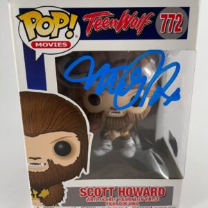 Michael J. Fox Signed Teen Wolf Scott Howard Funko POP! #772 Autograph BAS COA