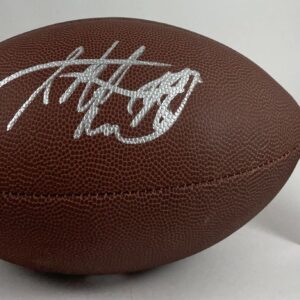 Minnesota Vikings RB Adrian Peterson Signed Official NFL Wilson Football JSA COA