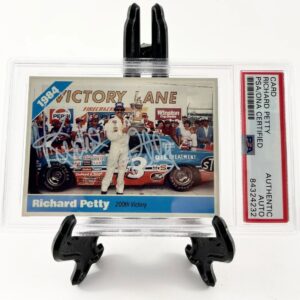 NASCAR Richard Petty Signed Custom Card B Autographed PSA/DNA Encapsulated