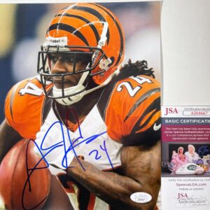 NFL Adam Pacman Jones Signed Cincinnati Bengals 8x10 Photo Autograph JSA COA