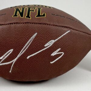 NFL Buffalo Bills Safety Damar Hamlin Signed Official Wilson Football JSA COA