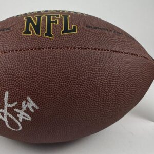 NFL DeMarcus Ware Dallas Cowboys DE Signed Wilson Official Football JSA COA