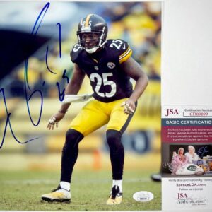 NFL Pittsburgh Steelers Ryan Clark Signed 8x10 Photo D Autograph JSA COA