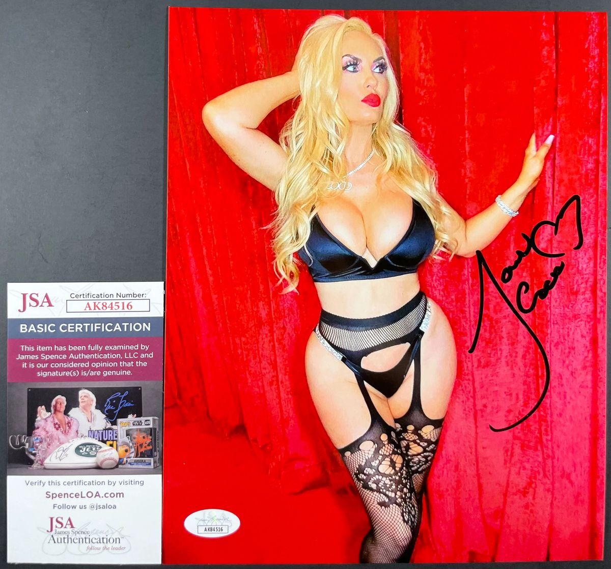 Nicole Coco Austin Sexy Playboy Model Signed 8x10 Photo I Autograph JSA COA