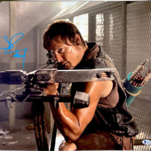 Norman Reedus Signed The Walking Dead Daryl 16x20 Photo D Autograph BAS COA