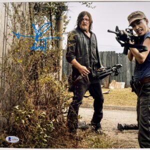 Norman Reedus Signed The Walking Dead Daryl Dixon 11x14 Photo Autograph BAS COA