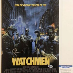 Patrick Wilson Signed Watchmen 11x17 Movie Poster Autograph Beckett BAS COA