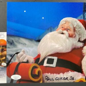 Paul Coker Jr Signed The Year Without A Santa Claus 8x10 Photo Auto JSA COA