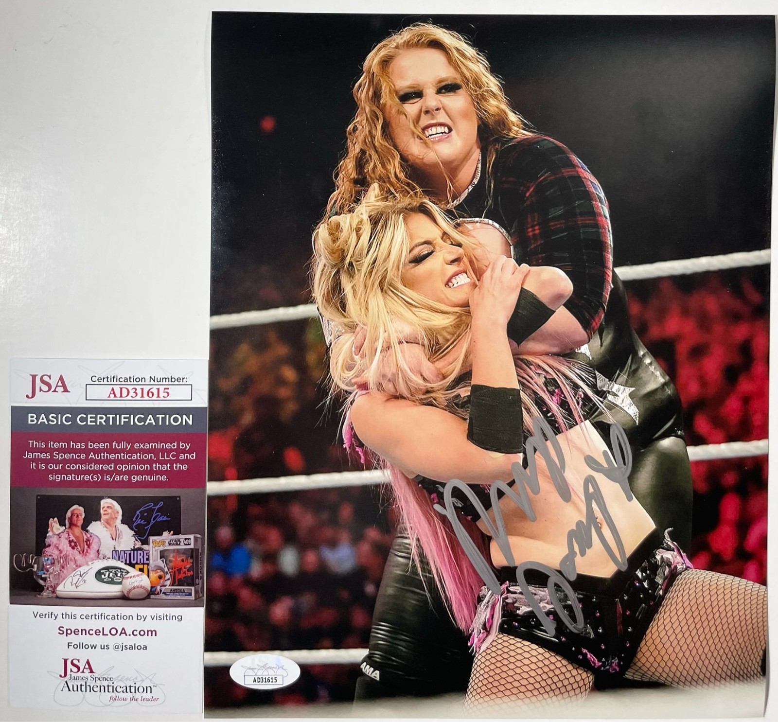 Piper Niven Signed WWE Doudrop 8x10 Photo Authentic Autograph NXT Viper JSA COA