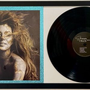 Shania Twain Signed Framed Queen Of Me Vinyl Record Display Autograph JSA COA