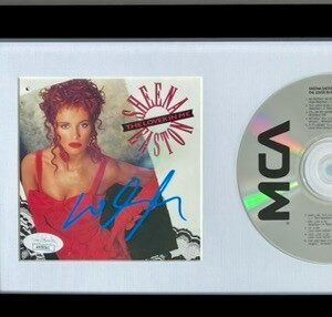 Sheena Easton Signed The Lover In Me CD Booklet Framed Display Autograph JSA COA