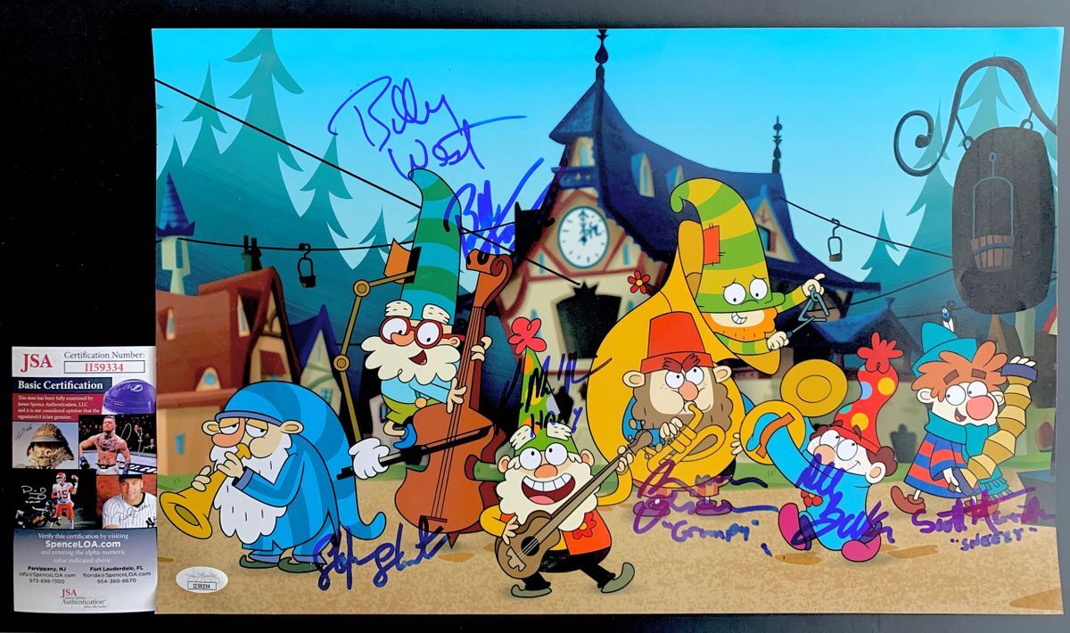 The 7D Cast Signed By 7 11x17 Photo Autograph JSA COA