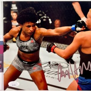 UFC Angela Hill Signed 8x10 Photo C Autograph MMA Fighter JSA COA