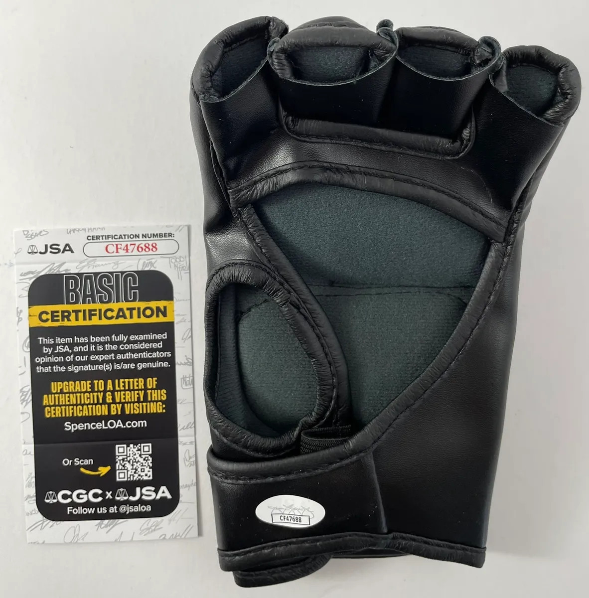 UFC Diego Lopes Signed Black MMA Fight Glove Authentic Autograph JSA COA - Image 2