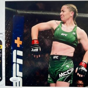 UFC Fighter Meatball Molly McCann Signed 8x10 Photo Authentic Autograph JSA COA
