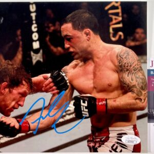 UFC HOF Fighter Frankie Edgar Signed 8x10 Photo E Autograph MMA JSA COA