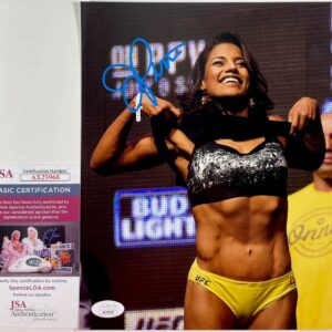 UFC Julianna Pena Signed 8x10 Photo B Autograph MMA Fighter JSA COA