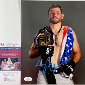 UFC Stipe Miocic Signed 8x10 Photo A Autograph MMA Fighter JSA COA