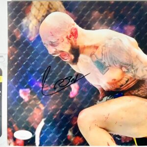 UFC The Fighting Nerds Jean Silva Signed 8x10 Photo Authentic Autograph JSA COA