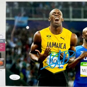 Usain Bolt Signed Rio 2016 Summer Olympics 8x10 Photo Authentic Auto JSA COA