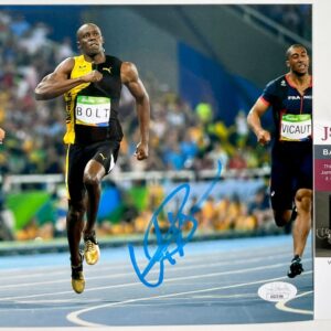 Usain Bolt Signed Rio 2016 Summer Olympics 8x10 Photo Authentic Auto JSA COA
