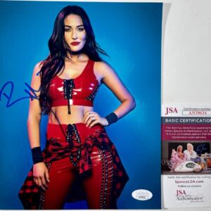 WWE Brie Bella Signed 8x10 Photo D Autograph Bella Twins WrestleMania JSA COA