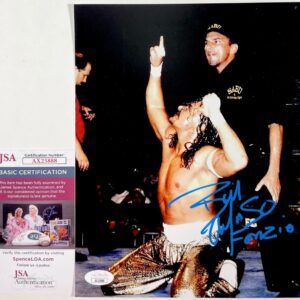 WWE ECW Bill Alfonso Signed Fonzie 8x10 Photo A Autograph Barely Legal JSA COA