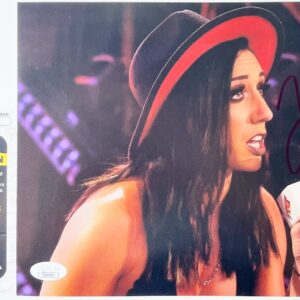 WWE Jacy Jayne Signed 8x10 Photo Authentic Autograph Fatal Influence NXT JSA COA
