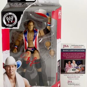 WWE John Bradshaw Layfield Signed JBL Mattel Elite Ruthless Figure B JSA COA